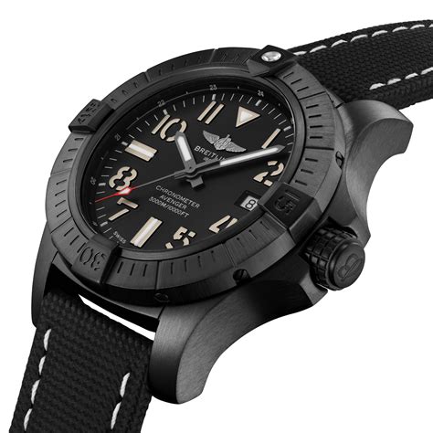 breitling avenger ii seawolf 45 mm|Breitling Avenger seawolf night mission.